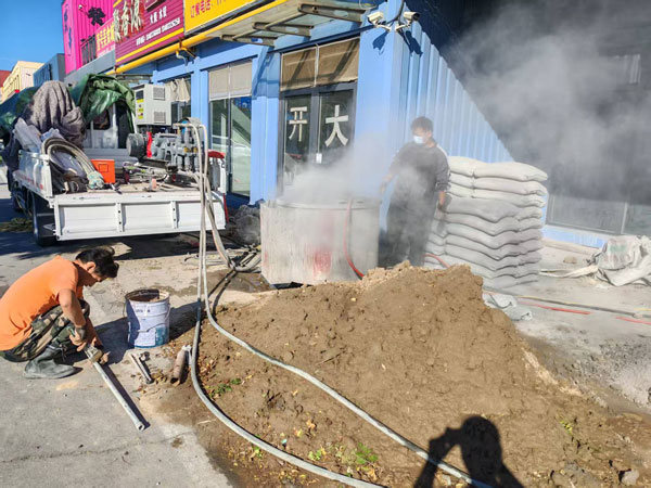 湘东顶管注浆加固